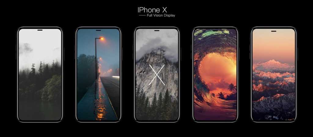 Apple представит три безрамочных смартфона в стиле iPhone X в 2018 году